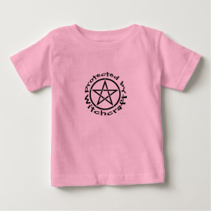 Skyddat av för Wiccan för Witchcraft den Pagan Tee