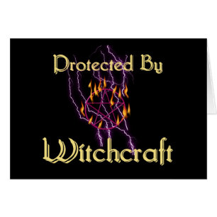 Skyddat av Witchcraft Hälsningskort