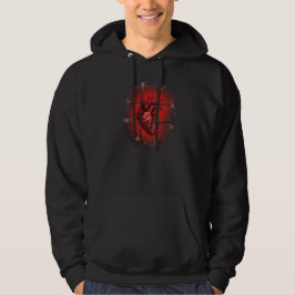 Skyddat hjärta hoodie