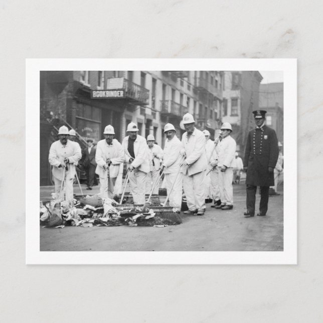 Skyddat skräp, 1911 vykort (Framsida)