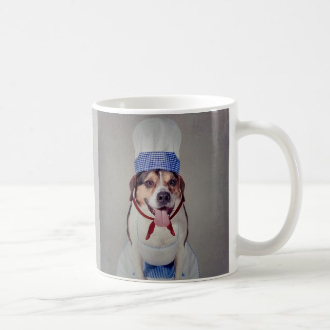 Skyddhusdjur projekterar - stora Dave Kaffemugg (Höger)