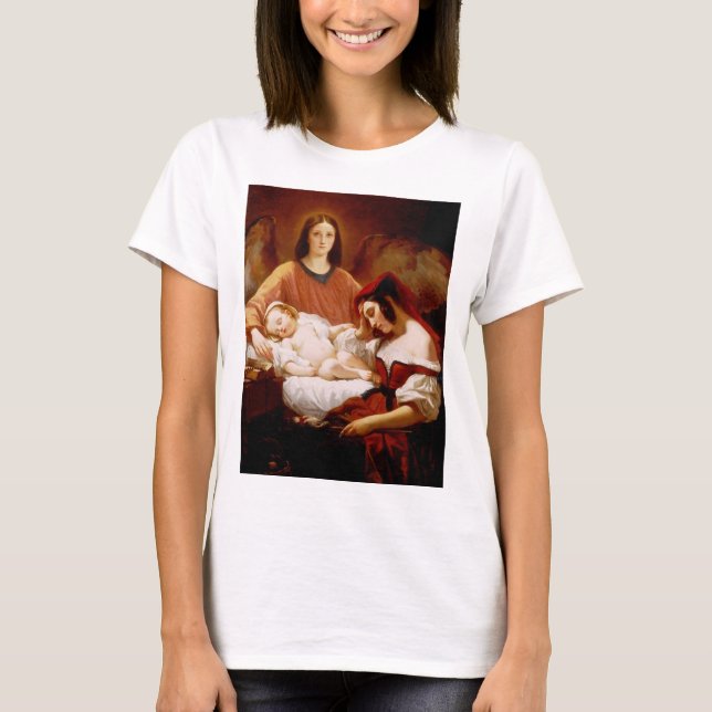 Skyddsängel av Henri Decaisne T Shirt (Framsida)