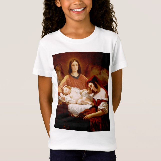 Skyddsängel av Henri Decaisne T Shirt (Framsida)