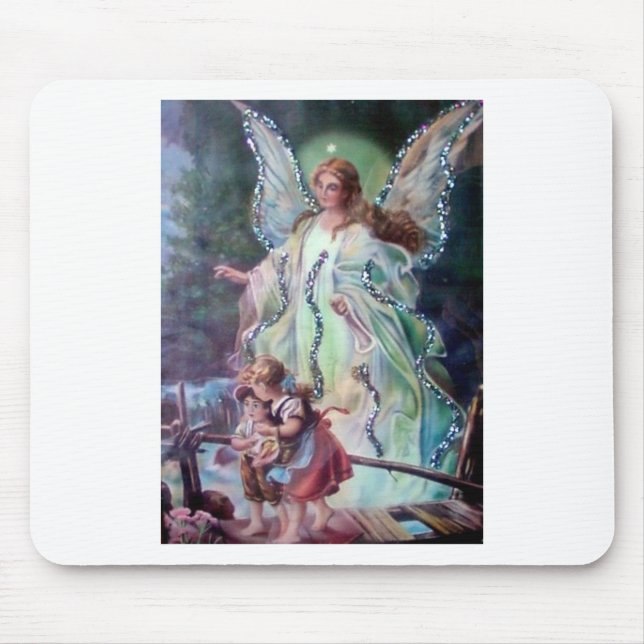 SKYDDSÄNGEL C. 1900 MUSMATTA (Framsidan)