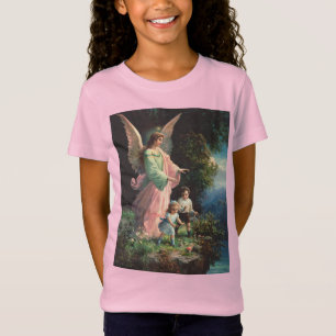Skyddsängel som skyddar barn nära en avsats t shirt