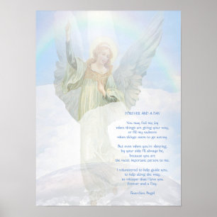 Skyddsängeldikt Poster