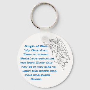 Skyddsängelkeychain Nyckelring