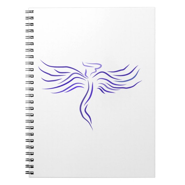 skyddsängelkudde anteckningsbok (Framsidan)