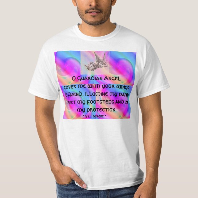 Skyddsängelmanar skjorta t-shirt (Framsida)