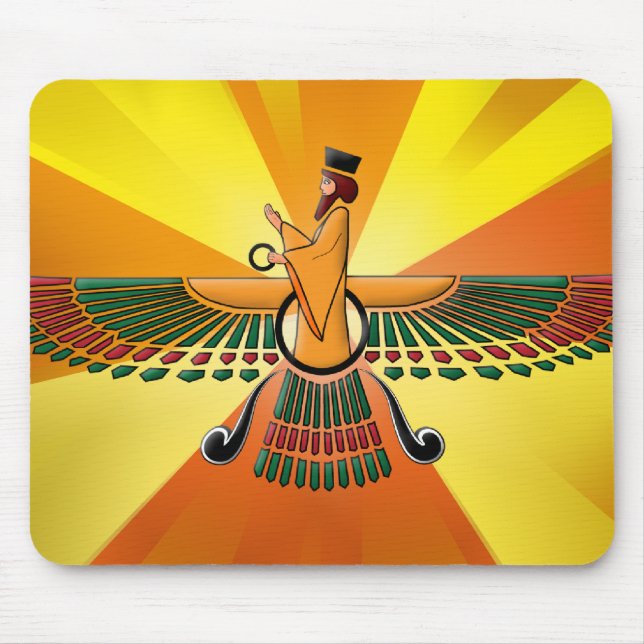 Skyddsängelmusen vadderar musmatta (Framsidan)