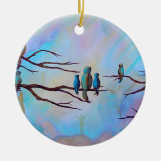 Skyddsängelprydnad Julgransprydnad Keramik