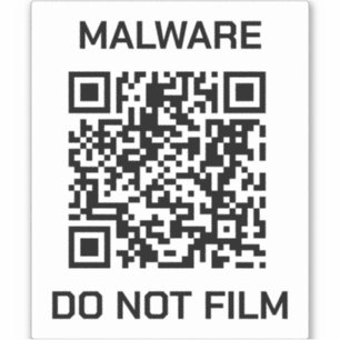 Skyddsförsegling mot övervakning - Varning om skad Klistermärken