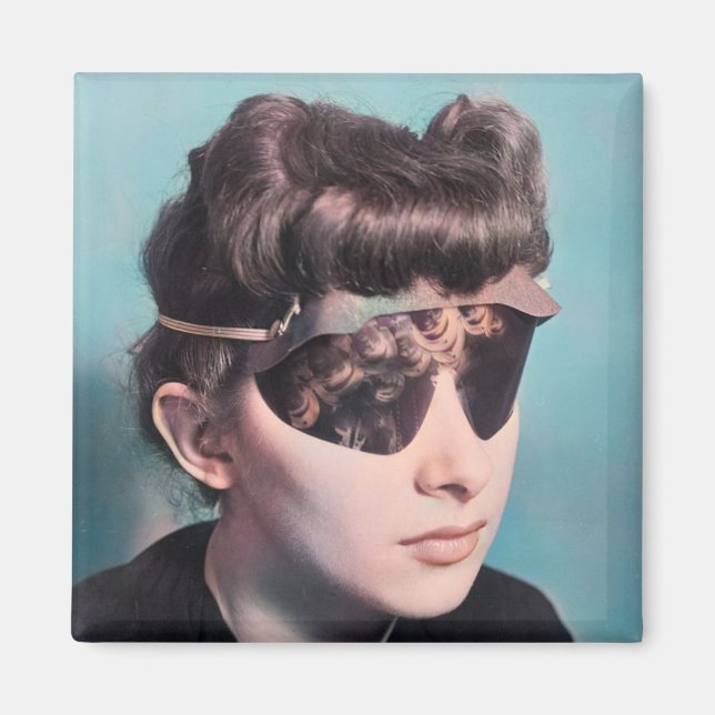 Skyddsglasögon för Retro Magnet (Framsidan)