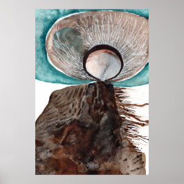 Skyddshandboken för Abstrakt av blandade medier Poster