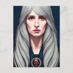 Skyddskomponenten "Elder Witch Fantasy" Vykort