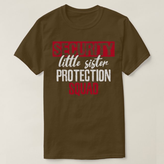 Skyddspatset Big Brother Security Syrran T Shirt (Design framsida)
