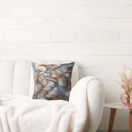 Skyddsutskrift Ginkgo Löv Mönster Kudde