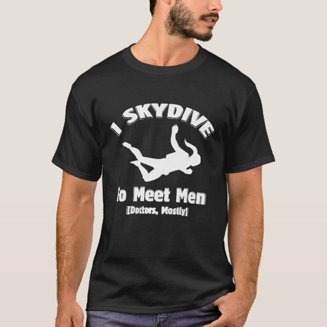 Skydive för att möta Manar T Shirt (Framsida)