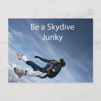 Skydive junky vykort