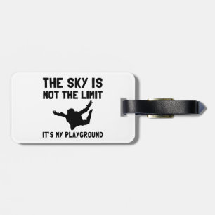 Skydive lekplats bagagebricka