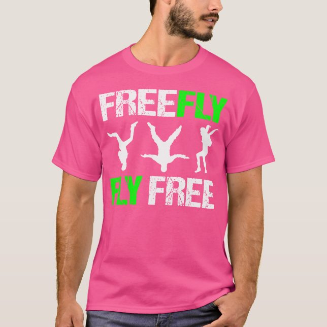 Skydive Parachutist Fallskärm Skydiver Gift Idea S T Shirt (Framsida)