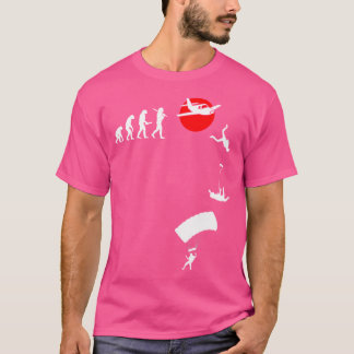 Skydive Parachutist Fallskärm Skydiver Gift Idea S T Shirt