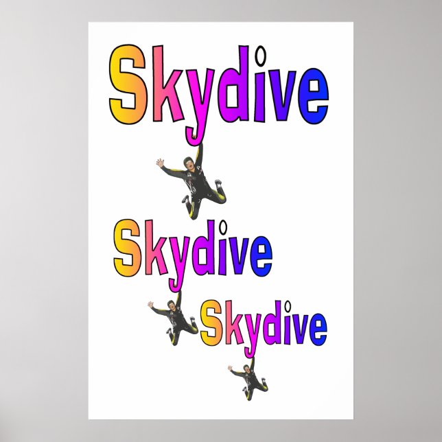 Skydive Poster (Framsidan)