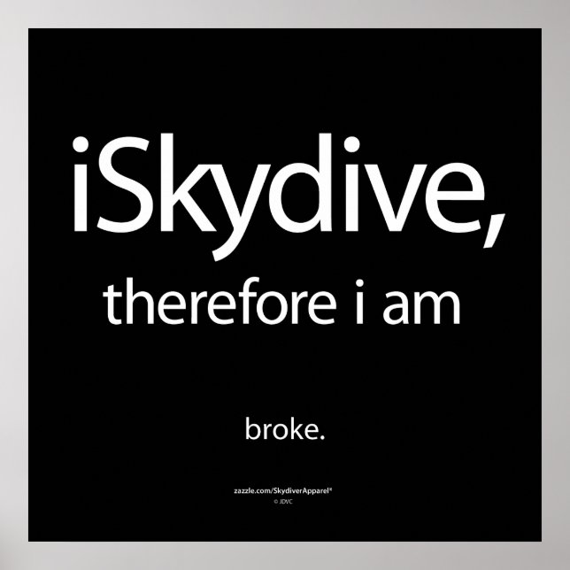 Skydive... Poster (Framsidan)
