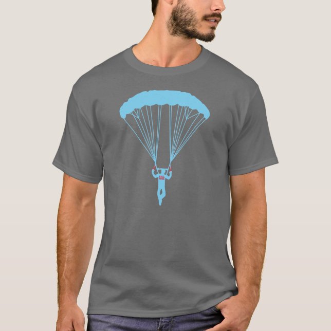 skydive självmord tee shirt (Framsida)