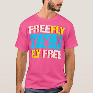 Skydive Skydiving Freefly Fallskärm Gift T Shirt