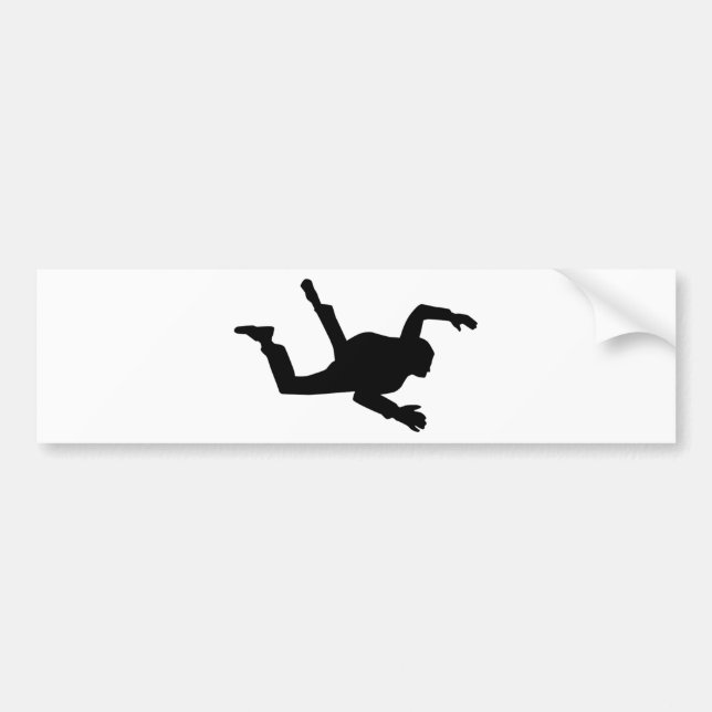 Skydiver Bildekal (Framsidan)