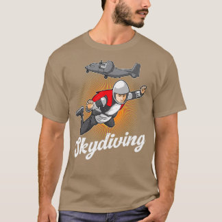 Skydiver Diver Skydive Skydive Parachuting Gift T Shirt