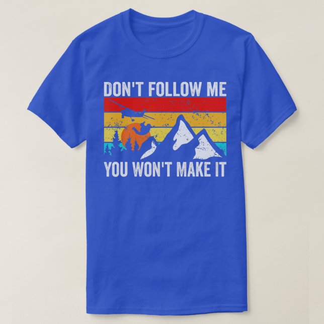 Skydiver Dont follow me I do stupid Things Skydivi T Shirt (Design framsida)