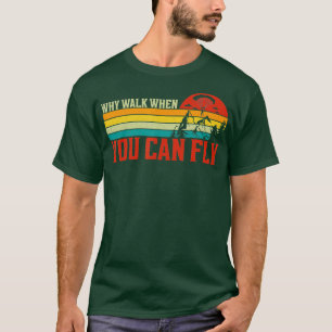 Skydiver Fallskärm Jumping Parachuting Skydiving P T Shirt