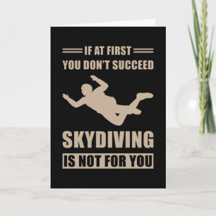 Skydiver Fallskärm Kort