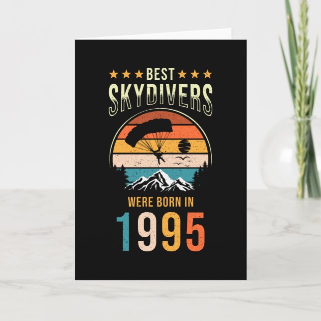 Skydiver Gift, född 1995 Kort (Framsida)
