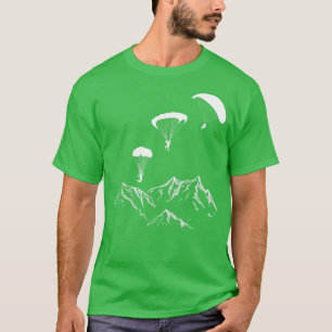 Skydiver Paragli Skydiver Paragli för utomhusbruk T Shirt