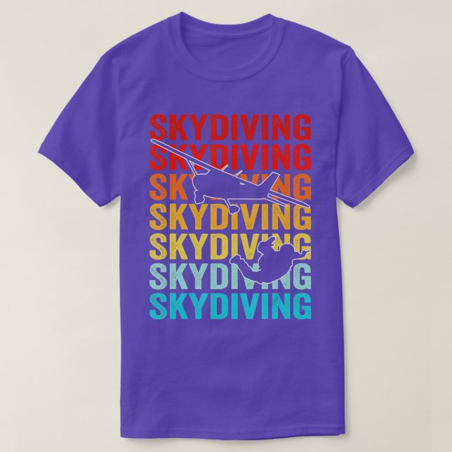 Skydiver Skydiving   1  T Shirt (Design framsida)