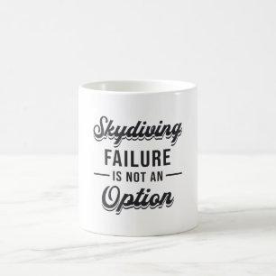 Skydiver Skydiving-fel är inte en alternativlösnin Kaffemugg