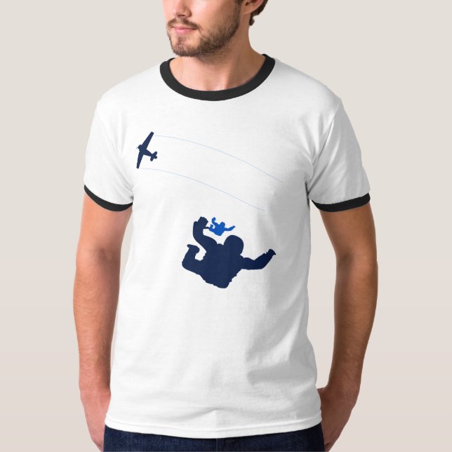 Skydiver T Shirt (Framsida)