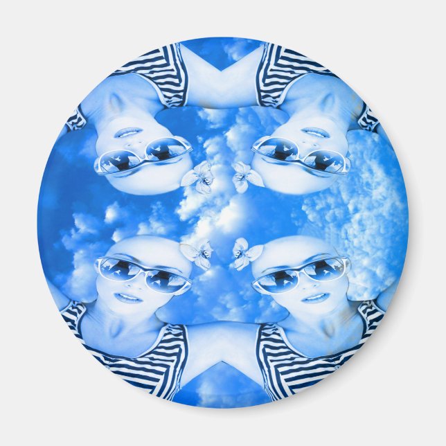 Skydivers Magnet (Framsidan)
