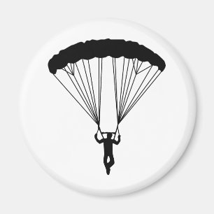 skydiversilhouette magnet
