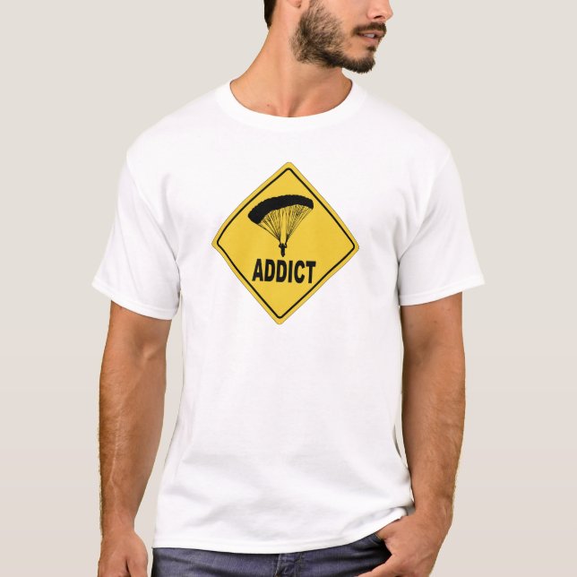 Skydiving 1 t-shirt (Framsida)