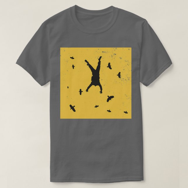 Skydiving 2 2 2 t shirt (Design framsida)