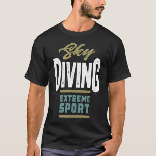 Skydiving Art T Shirt