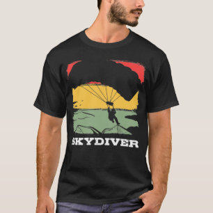 Skydiving Basejumper Paragliding Aerial Sports T Shirt