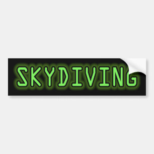 Skydiving Bildekal
