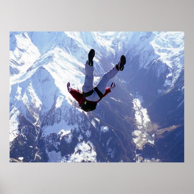 Skydiving by tdgallery poster (Framsidan)