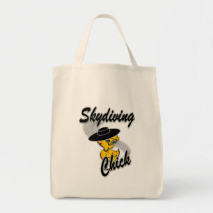 Skydiving Chick #4 Tygkasse