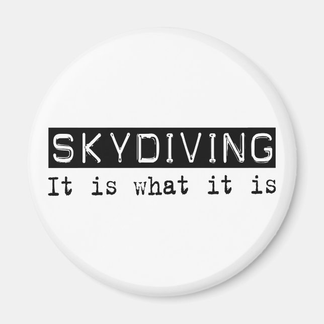 Skydiving Det är Magnet (Framsidan)